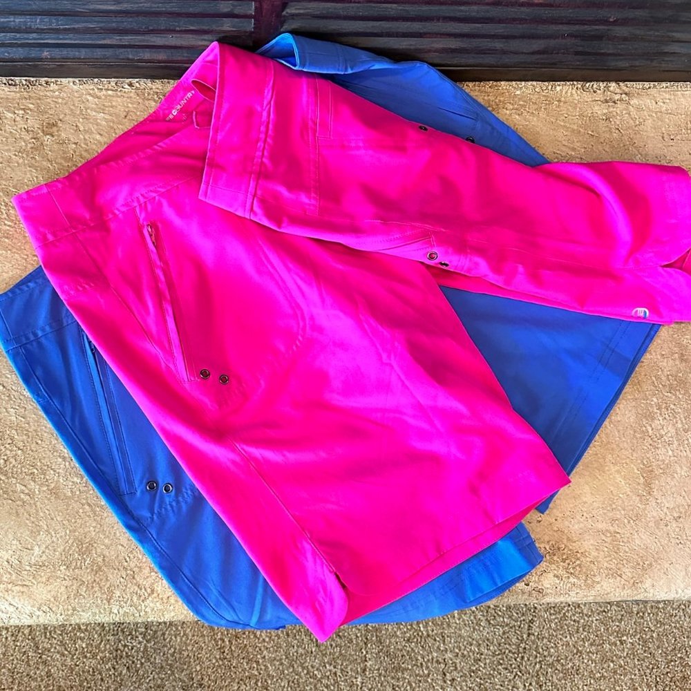 Free Country Size L Bermuda Board Shorts New - 2 pairs